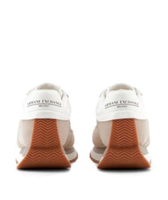 ARMANI EXCHANGE ROYALE SUEDE AIR MESH Sneakers  sand+pale gold - Scarpe Donna - 3