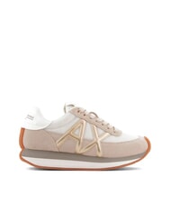 ARMANI EXCHANGE ROYALE SUEDE AIR MESH Sneakers  sand+pale gold - Scarpe Donna - 2