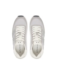 ARMANI EXCHANGE ROYALE SUEDE AIR MESH Sneakers  gray+silver - Scarpe Donna - 4