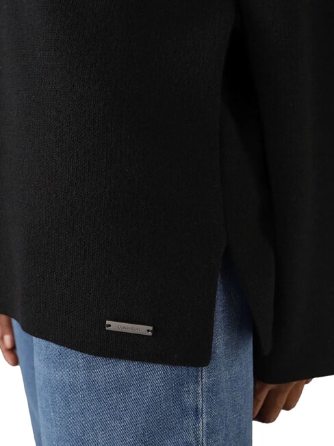 CK Maglione scollo a v maniche ampie ck black - Maglie Donna