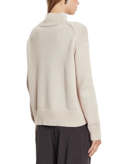 CK Maglione dolcevita relaxed fit gray morn - Maglie Donna