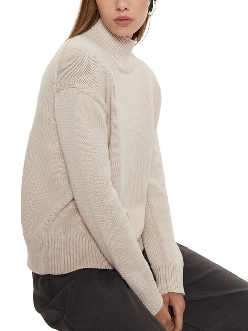 CK Maglione dolcevita relaxed fit gray morn - Maglie Donna