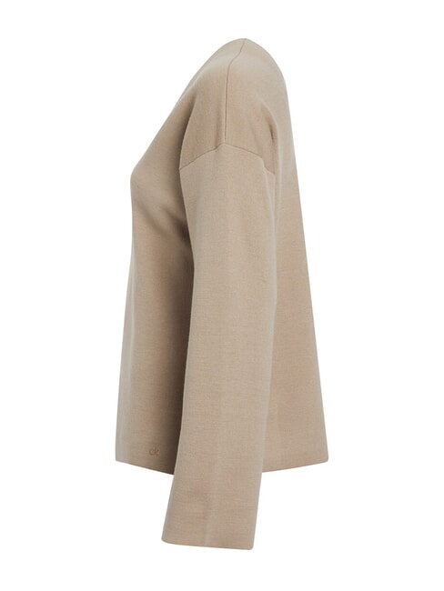 CK Maglione scollo a v maniche ampie amphora - Maglie Donna