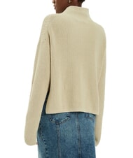 CALVIN KLEIN CK JEANS Maglione dolcevita cotone relaxed fit - Maglie Donna