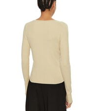 CALVIN KLEIN CK JEANS Cardigan con scollo a v profondo - Maglie Donna