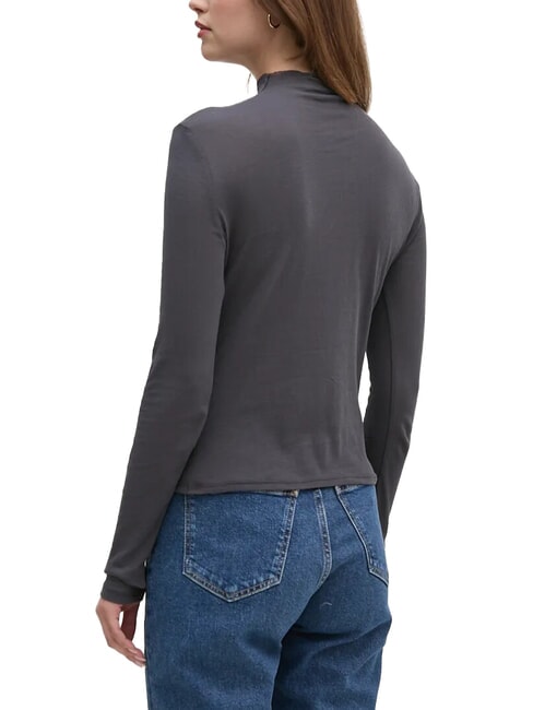 CK JEANS Maglia lupetto in cotone ebony - Maglie Donna