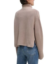 CALVIN KLEIN CK JEANS Maglione dolcevita cotone relaxed fit goat - Maglie Donna - 2