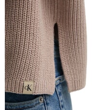 CALVIN KLEIN CK JEANS Maglione dolcevita cotone relaxed fit goat - Maglie Donna - 5