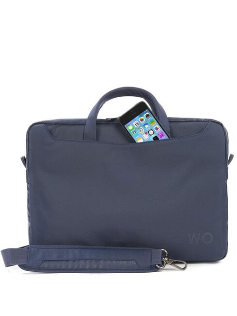 WORK OUT Cartella porta PC 13" con tracolla blu - Cartelle Lavoro