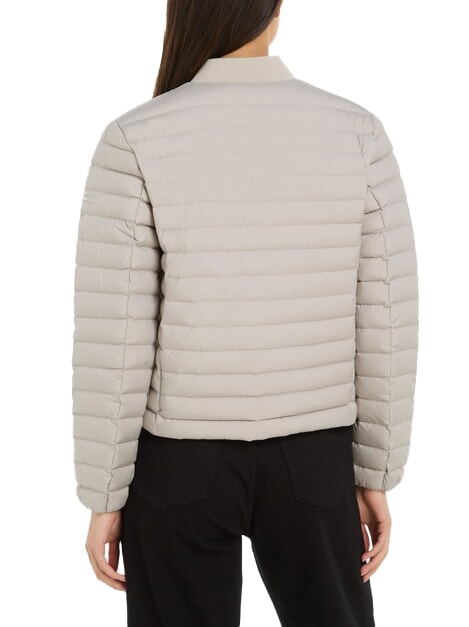 CK Piumino trapuntato corto leggero wood ash - Piumini Donna