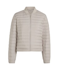 CALVIN KLEIN CK Piumino trapuntato corto leggero wood ash - Piumini Donna - 3