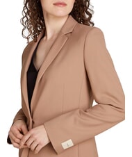 CALVIN KLEIN CK Giacca blazer un bottone misto lana amphora - Giacche Donna - 3