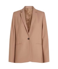 CALVIN KLEIN CK Giacca blazer un bottone misto lana amphora - Giacche Donna - 4