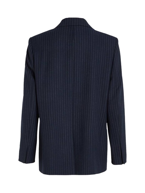 CK Giacca blazer gessata night sky / gray morn stripe - Giacche Donna