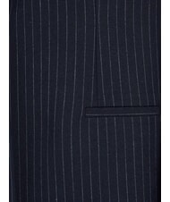 CALVIN KLEIN CK Giacca blazer gessata night sky / gray morn stripe - Giacche Donna - 6