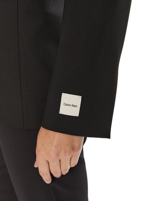 CK Giacca blazer un bottone misto lana ck black - Giacche Donna