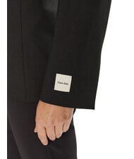CALVIN KLEIN CK Giacca blazer un bottone misto lana ck black - Giacche Donna - 4