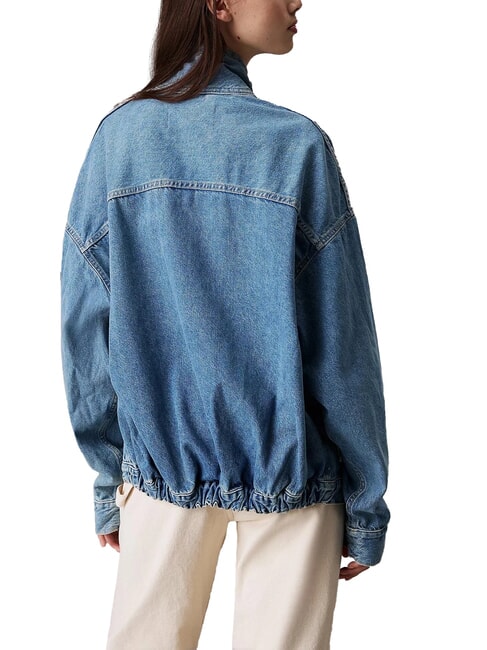 CK JEANS Giacca tessuto jeans relaxed fit denim dark - Giacche Donna