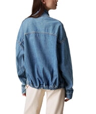 CALVIN KLEIN CK JEANS Giacca tessuto jeans relaxed fit - Giacche Donna