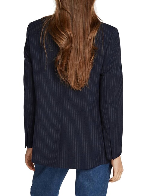 CK Giacca blazer gessata night sky / gray morn stripe - Giacche Donna