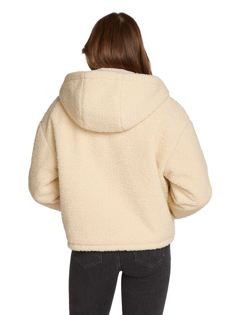 CK JEANS Giacca in pile full zip con cappuccio harbor haze - Giacche Donna