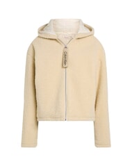 CALVIN KLEIN CK JEANS Giacca in pile full zip con cappuccio harbor haze - Giacche Donna - 4