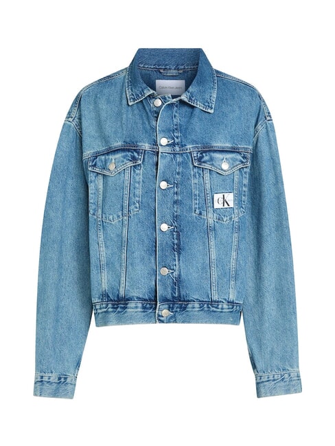 CK JEANS Giubbotto in tela denim denim - Giacche Donna