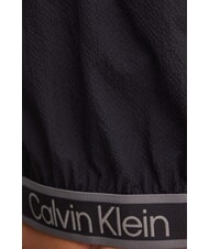 CALVIN KLEIN CK PERFORMANCE Giacca tessuto tecnico con cappuccio black beauty - Giacche Donna - 5
