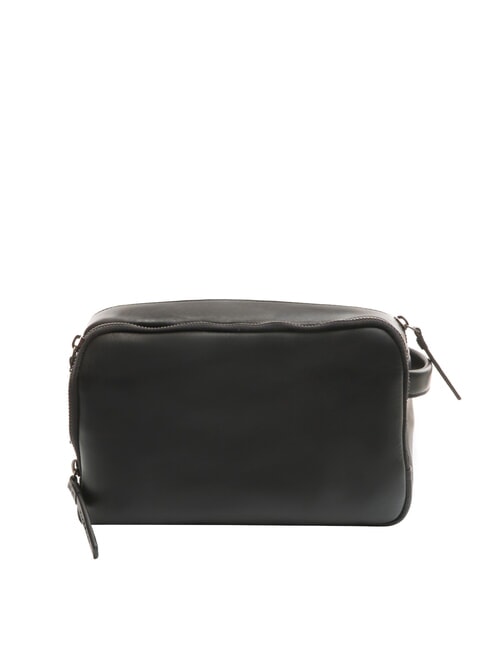 JR Beauty Case in pelle nero - Borsoni