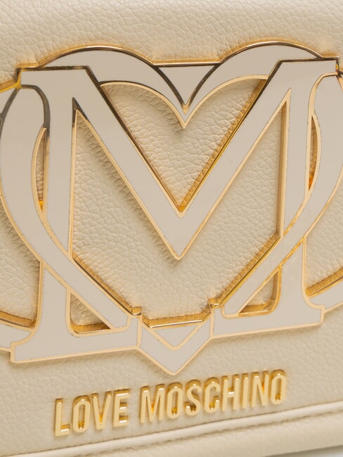 LOGO Pochette con tracollina  avorio - Borse Donna