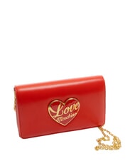 LOVE MOSCHINO LOVE HEART  Pochette a tracolla ROSSO - Borse Donna - 2