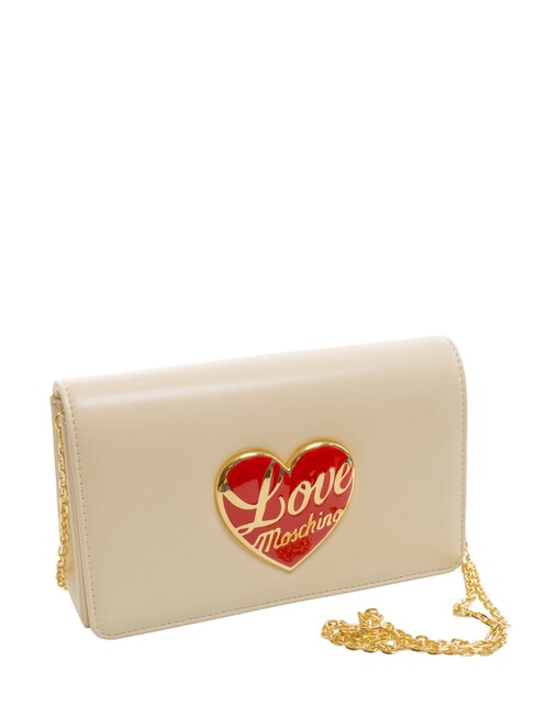LOVE HEART  Pochette a tracolla avorio - Borse Donna