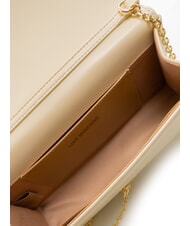 LOVE MOSCHINO LOVE HEART  Pochette a tracolla avorio - Borse Donna - 5