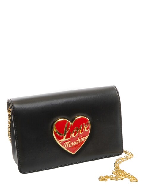 LOVE HEART  Pochette a tracolla Nero - Borse Donna