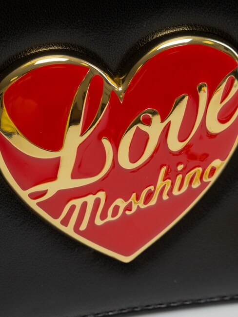 LOVE HEART  Pochette a tracolla Nero - Borse Donna
