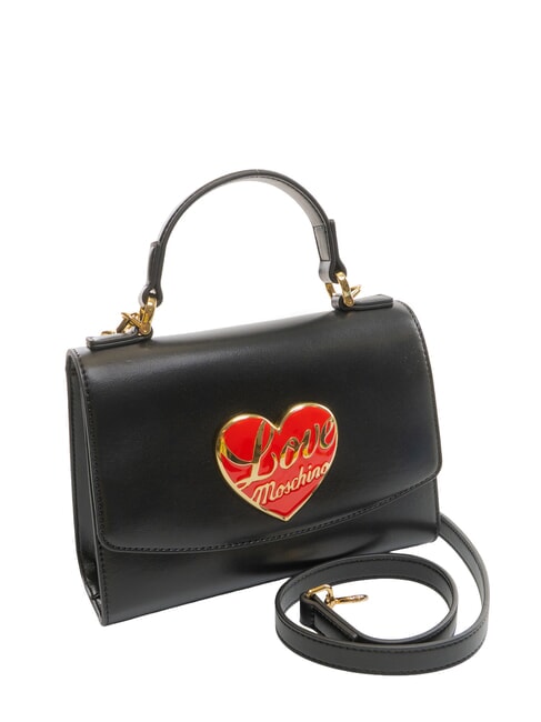 LOVE HEART Borsa a mano, con tracolla Nero - Borse Donna