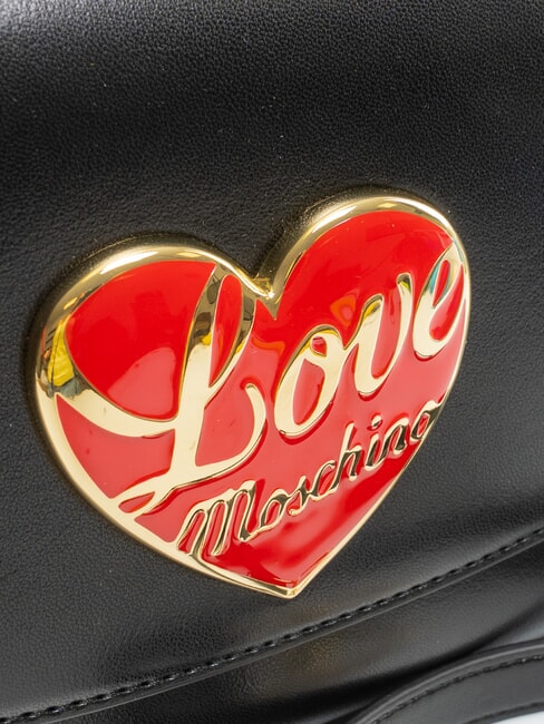 LOVE HEART Borsa a mano, con tracolla Nero - Borse Donna