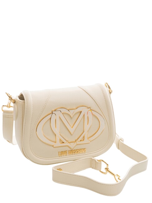 LOGO  Mini Bag a tracolla avorio - Borse Donna