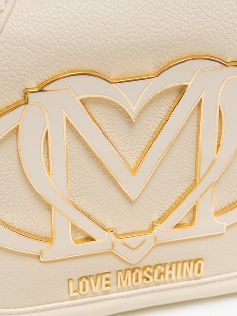 LOGO  Mini Bag a tracolla avorio - Borse Donna