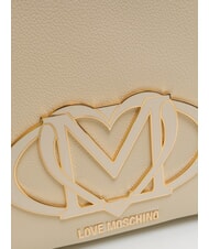 LOVE MOSCHINO LOGO  Borsa shopping avorio - Borse Donna - 3