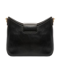 LOVE MOSCHINO LOCKED IN GOLD Borsa a spalla, con tracolla Nero - Borse Donna - 4