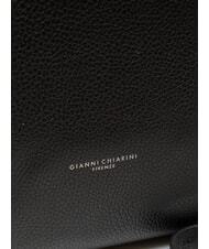 GIANNI CHIARINI VIRGINIA Borsa a spalla morbida in pelle Nero - Borse Donna - 3