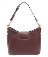 LOVE MOSCHINO LOCKED IN GOLD Borsa a spalla, con tracolla vino - Borse Donna - 3