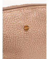 BORBONESE CLASSICA POUCH MEDIUM Necessaire con zip mauve - Bustine & Necessaire - 3