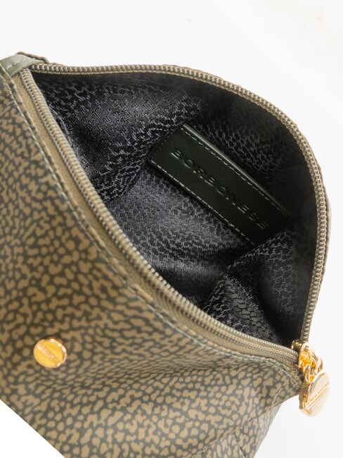 CLASSICA POUCH MEDIUM Necessaire con zip alloro - Bustine & Necessaire