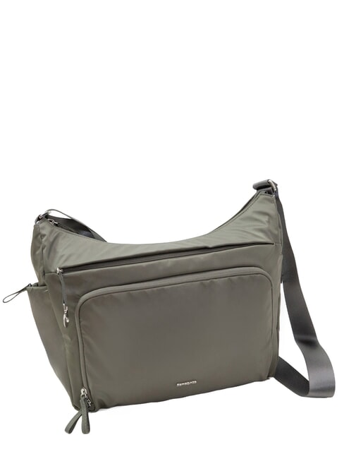 MOVE 5.0  Borsa morbida gunmetal green - Borse Donna