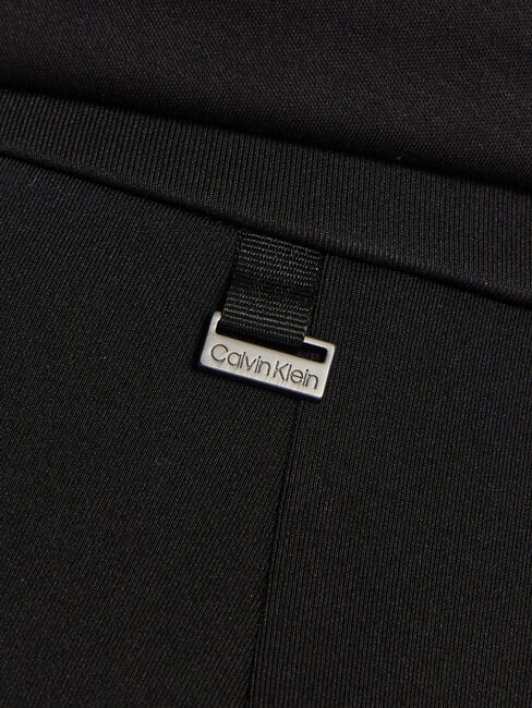 CK Pantaloni morbidi gamba svasata ck black - Pantaloni Donna