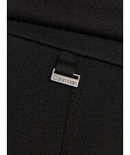 CALVIN KLEIN CK Pantaloni morbidi gamba svasata ck black - Pantaloni Donna - 3