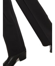 CALVIN KLEIN CK Pantaloni morbidi gamba svasata ck black - Pantaloni Donna - 4