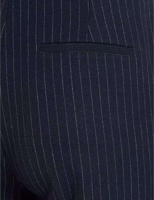 CK Pantaloni gessati a gamba larga night sky / gray morn stripe - Pantaloni Donna